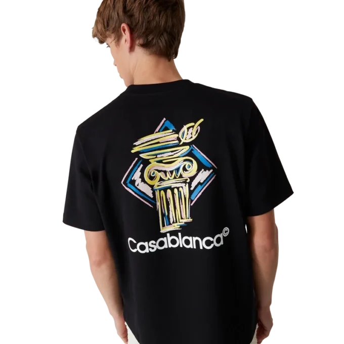 Diamond Column Kurzarm-T-Shirt