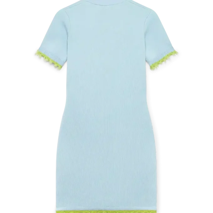 Doppelseitiges Merino-Minikleid