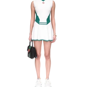 Drapiertes Tenniskleid