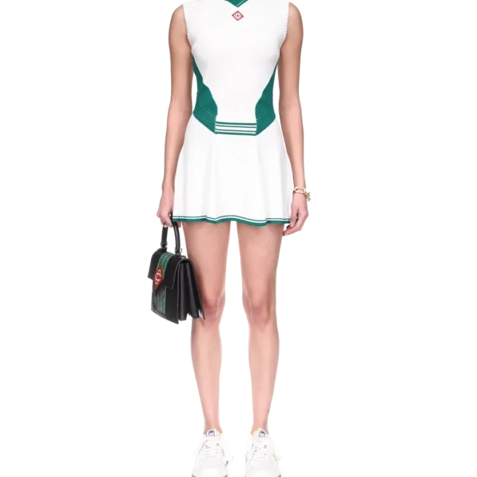 Drapiertes Tenniskleid