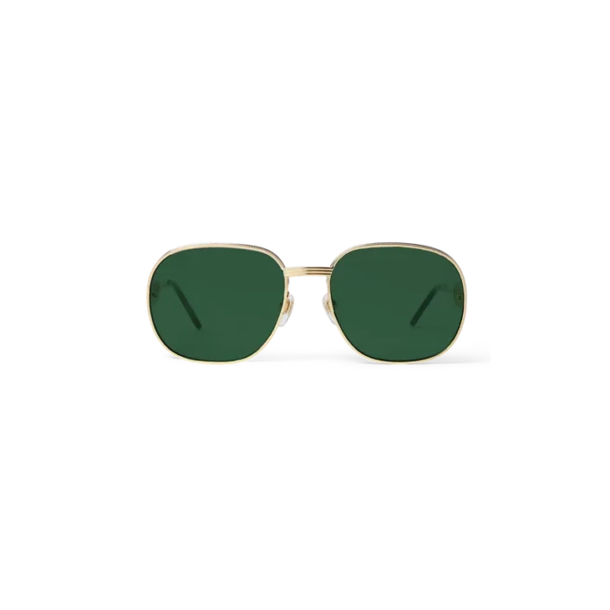 Eckige Sonnenbrille aus Metall Eckige Sonnenbrille aus Metall