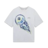 Flaming Tennis Ball Oversized Kurzarm-T-Shirt