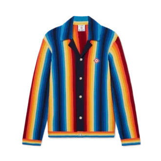 Frottee-Jacke mit Farbverlauf