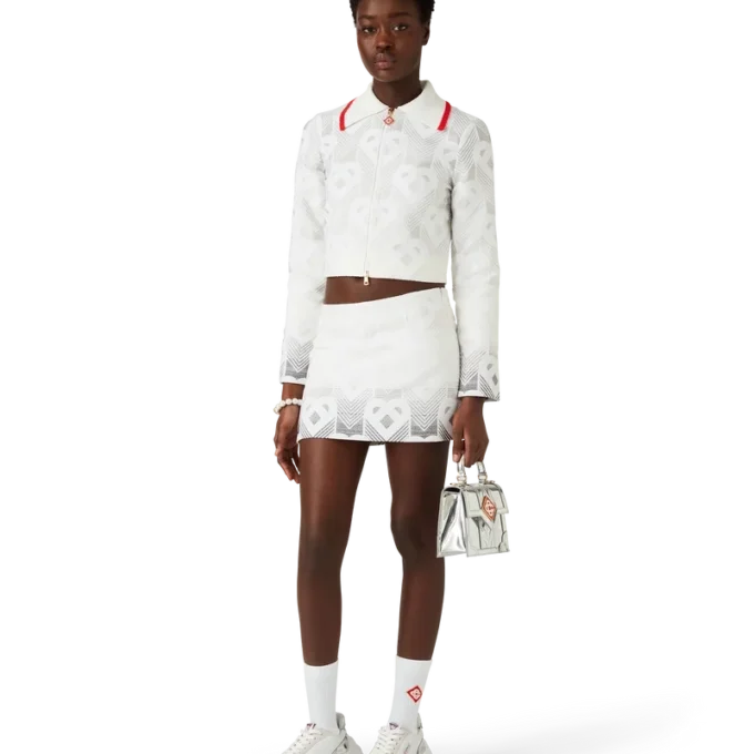 Frottee-Jacke mit Herz-Monogramm in Farbverlauf Frottee-Jacke mit Herz-Monogramm in Farbverlauf