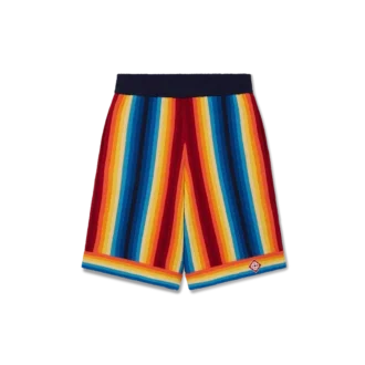 Frottee-Shorts mit Farbverlauf