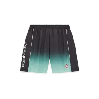Fußball-Shorts aus Jacquard mit Farbverlaufs-Monogramm