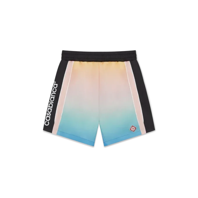 Fußball-Shorts mit Pastell-Farbverlauf