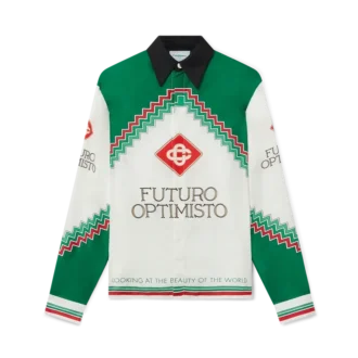 Futuro Optimisto Seidenhemd