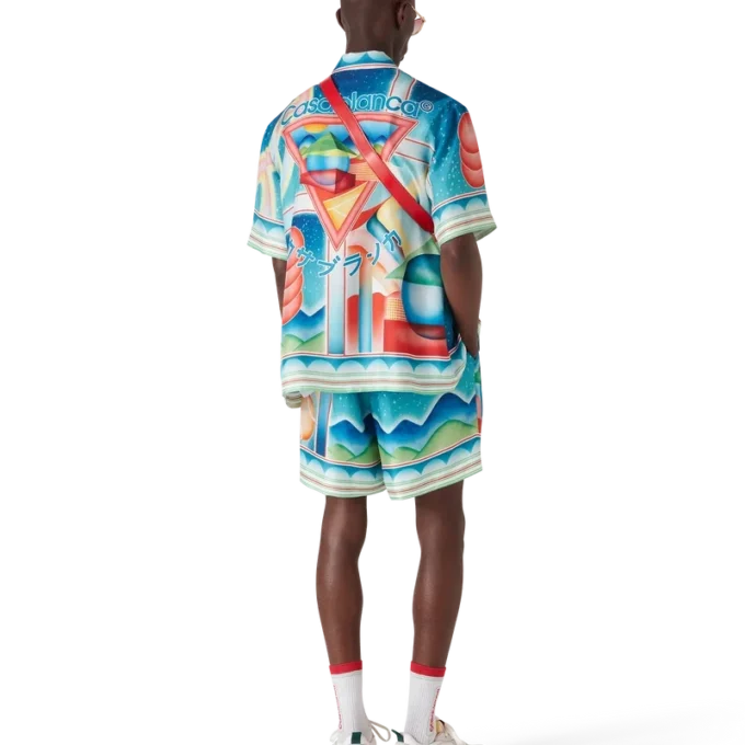 Galaxy Court Seidenshorts