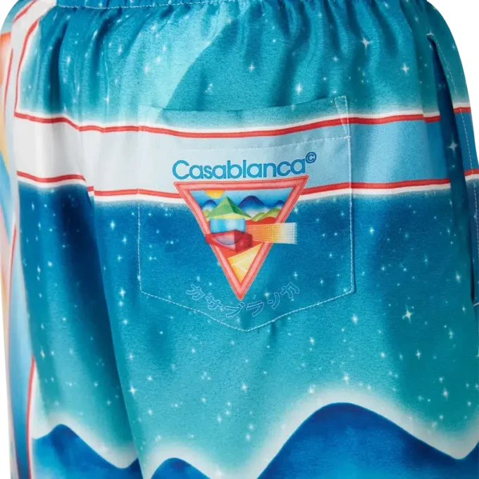 Galaxy Court Seidenshorts