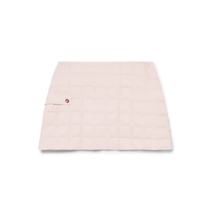 Gesteppter Minirock aus Nylon