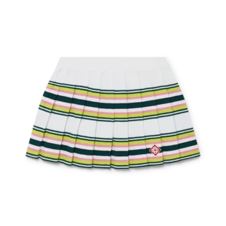 Gestreifter Faltenrock