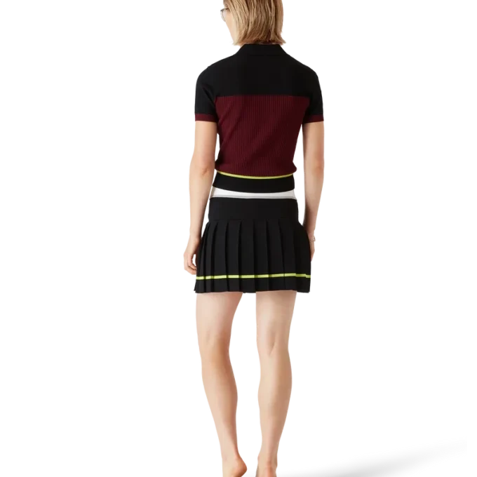 Gestreifter Faltenrock