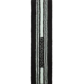 Gestreifter Mohair-Schal