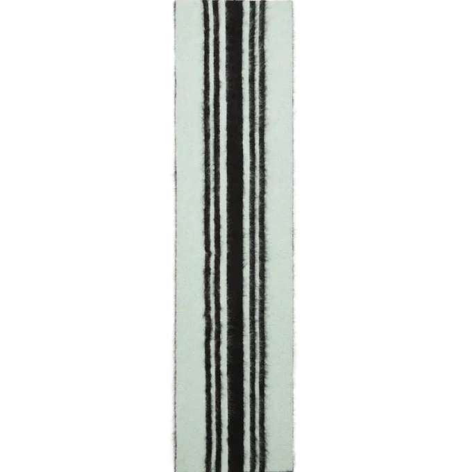 Gestreifter Mohair-Schal Gestreifter Mohair-Schal