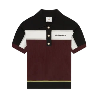 Gestreiftes Kurzarm-Poloshirt