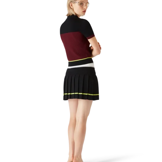 Gestreiftes Kurzarm-Poloshirt