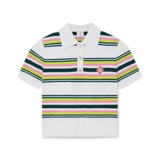 Gestreiftes Poloshirt
