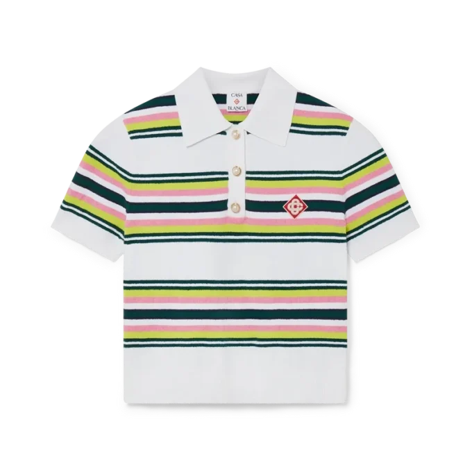 Gestreiftes Poloshirt