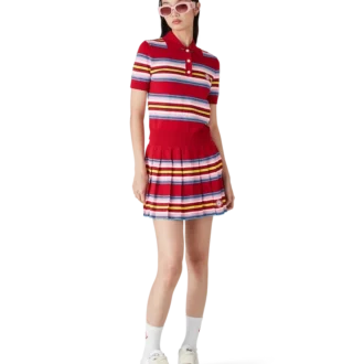 Gestreiftes Poloshirt