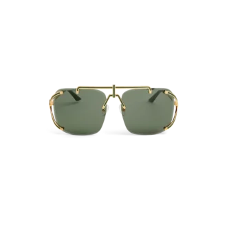 Gold & Green – die Pilot-Sonnenbrille