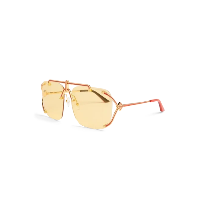 Gold & Rot – die Pilot-Sonnenbrille Gold & Rot – die Pilot-Sonnenbrille