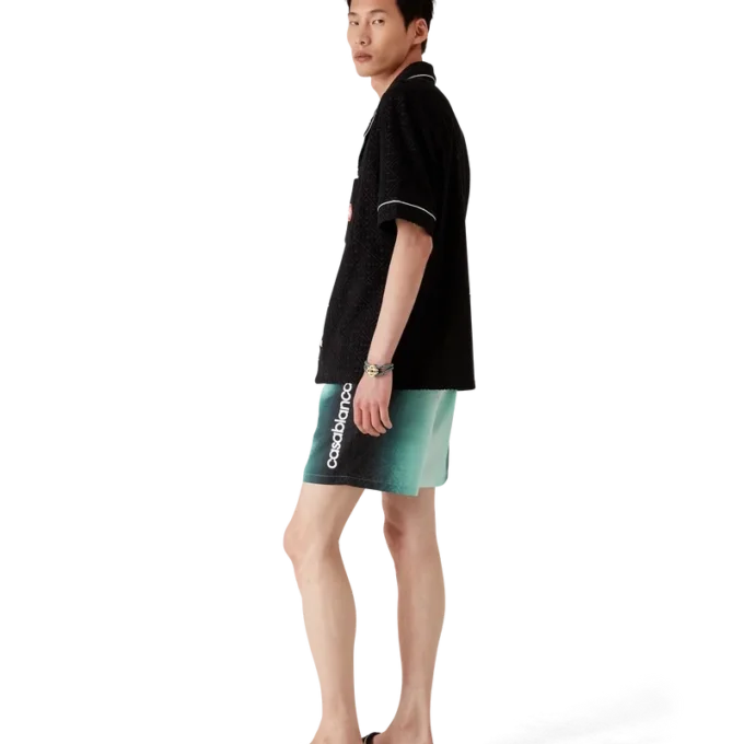 Gradient Monogram Jacquard-Shorts