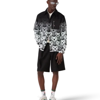 Gradient Monogram Shacket