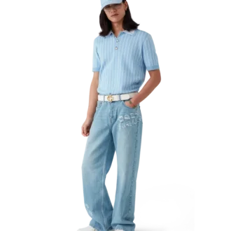 Graffiti-Jeans im Used-Look