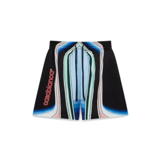 Graphic Mountain Seidenshorts Graphic Mountain Seidenshorts