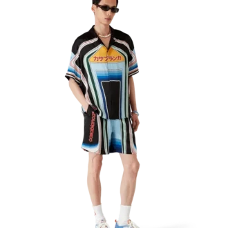 Graphic Mountain Seidenshorts Graphic Mountain Seidenshorts