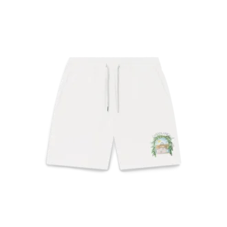 Graue L’arche-Sweatshorts