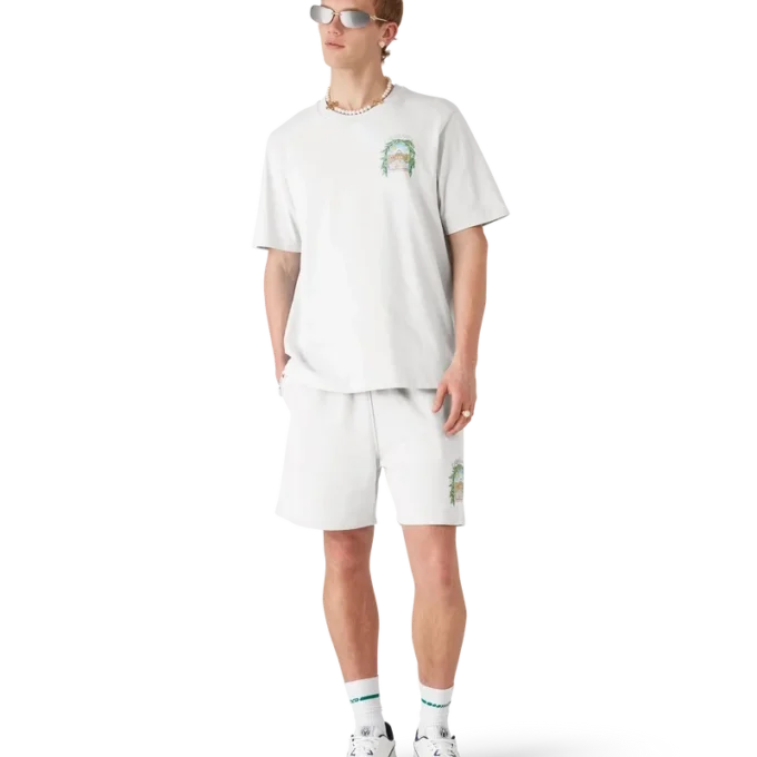 Graue L’arche-Sweatshorts Graue L’arche-Sweatshorts