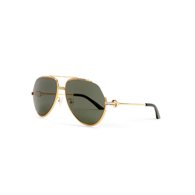 Grün & Gold – die AlbáN-Sonnenbrille
