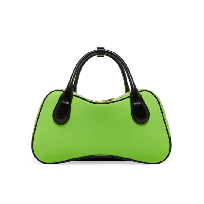 Grüne Bowling-Mini-Tasche Grüne Bowling-Mini-Tasche