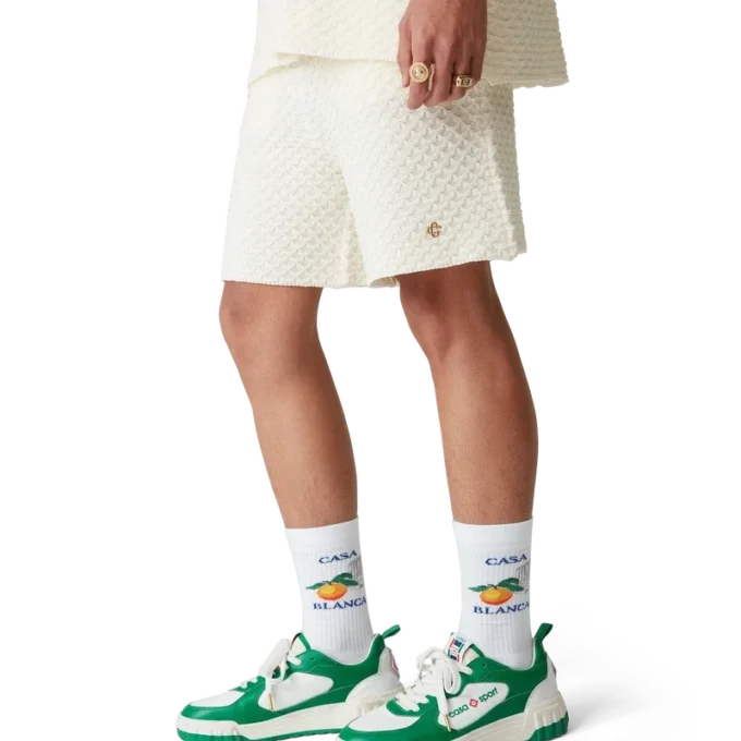 Herren Court Grün & Weiß Sneakers Herren Court Grün & Weiß Sneakers