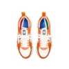 Herren Court Sneakers in Orange und Weiß