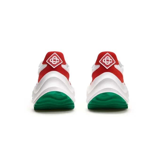 Herren-Sneaker Atlantis in Weiß und Rot