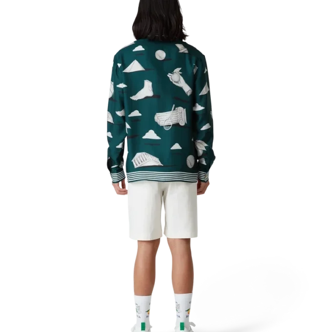 Herren-Sneaker „Court“ in Weiß und Grün