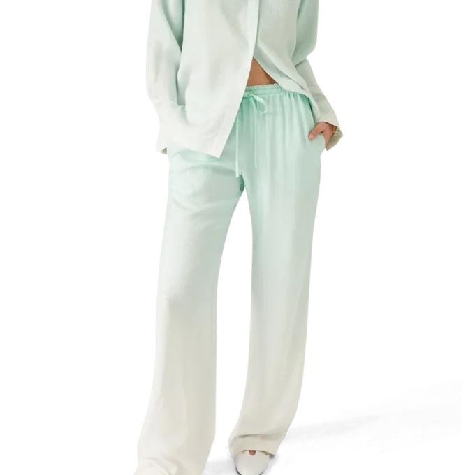 Hose aus Jacquard mit Monogramm-Farbverlauf