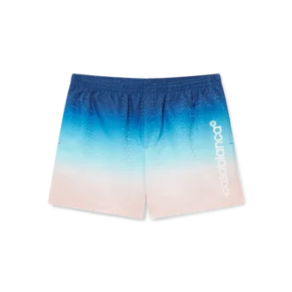 Jacquard-Badeshorts mit Farbverlauf