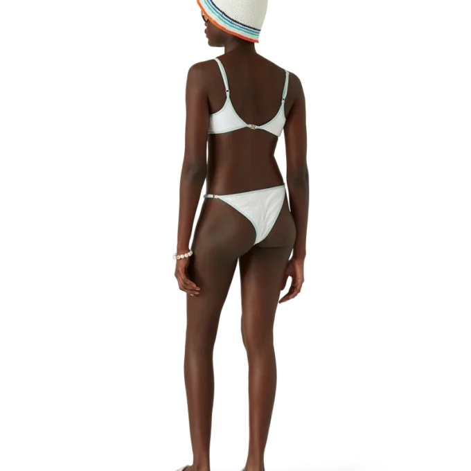 Jacquard-Monogramm-Bikini-Oberteil Jacquard-Monogramm-Bikini-Oberteil