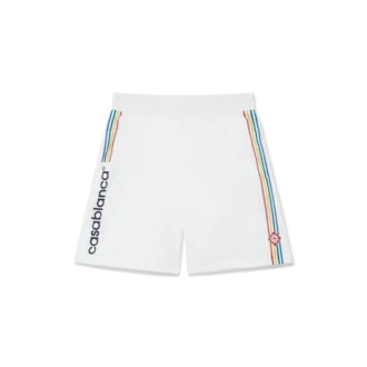 Jacquard-Monogramm-Fußball-Shorts