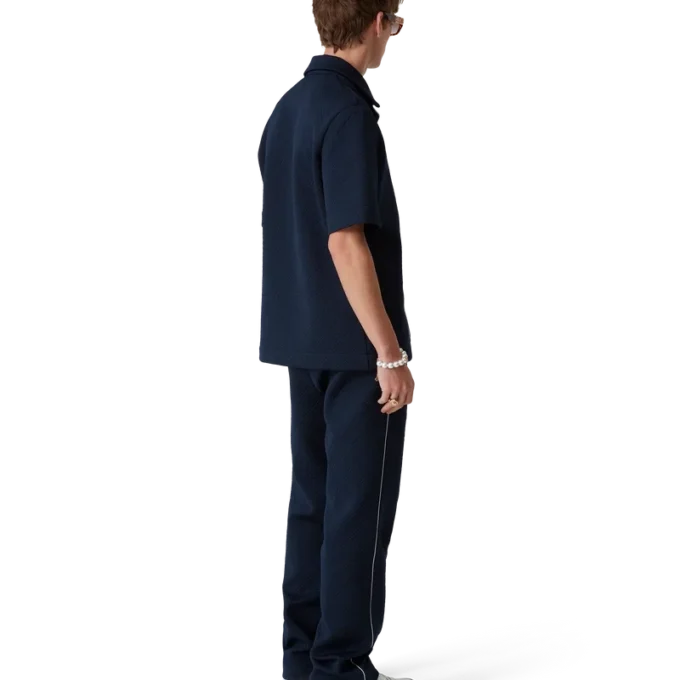 Jacquard-Monogramm-Hemd