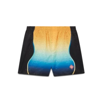 Jacquard-Shorts mit Farbverlauf