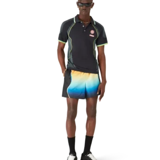 Jacquard-Shorts mit Farbverlauf