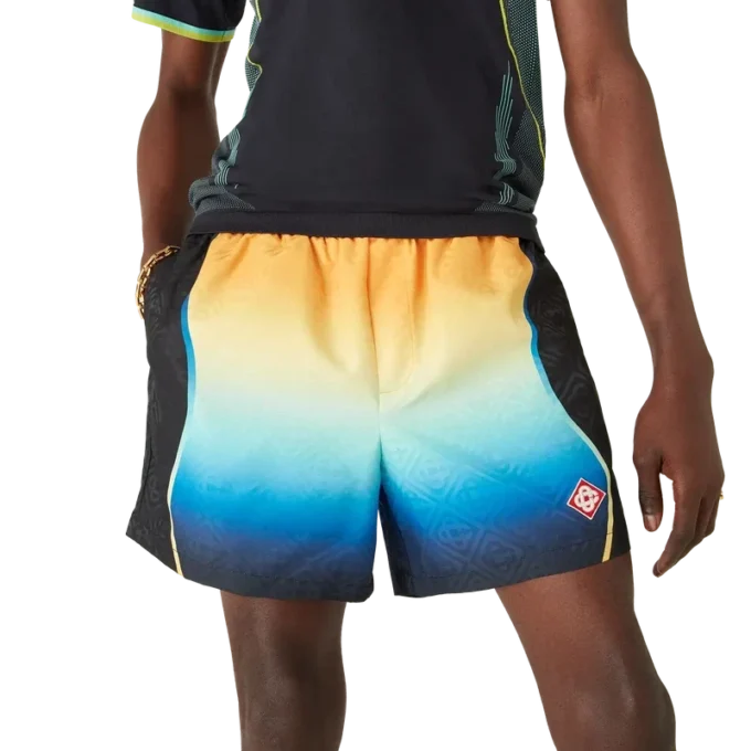 Jacquard-Shorts mit Farbverlauf