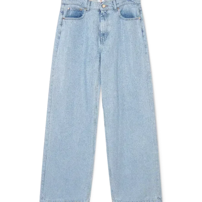Jeans mit Kristallverzierung Jeans mit Kristallverzierung