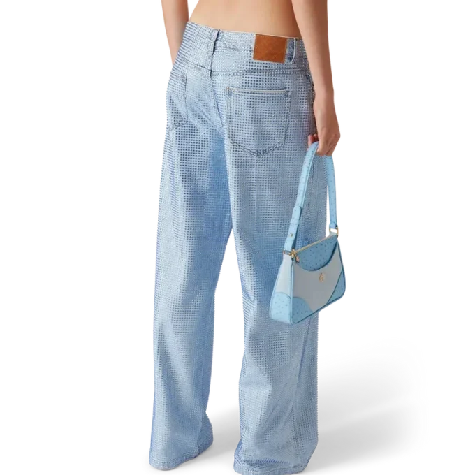 Jeans mit Kristallverzierung Jeans mit Kristallverzierung