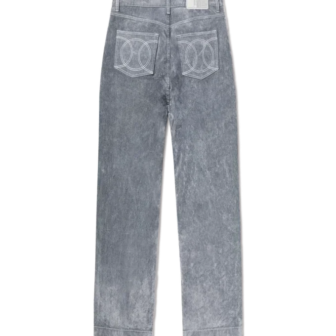 Jeans mit Pfirsichstruktur